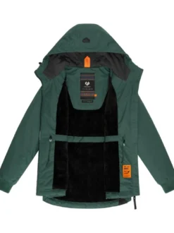 Ragwear Damen Winterjacke - Dowey Warm in grün