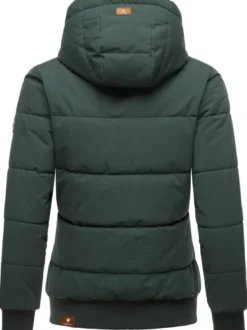 Ragwear Damen Winterjacke - Nuggys Solid in grün