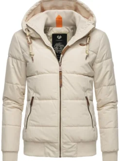 Ragwear Damen Winterjacke - Nuggys Solid in beige