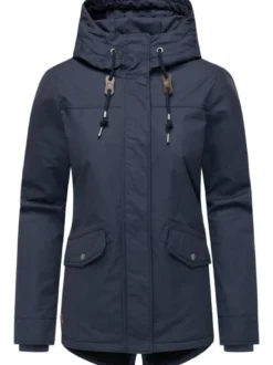 Ragwear Damen Winterjacke - Parkker Warm YOUMODO in marine