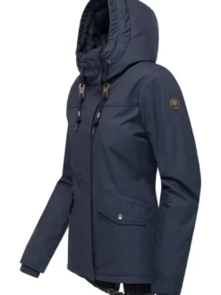 Ragwear Damen Winterjacke - Parkker Warm YOUMODO in marine