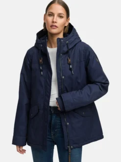Ragwear Damen Winterjacke - Parkker Warm YOUMODO in marine