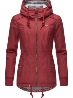 Ragwear Damen Winterjacke - YM-Danka in bordeaux