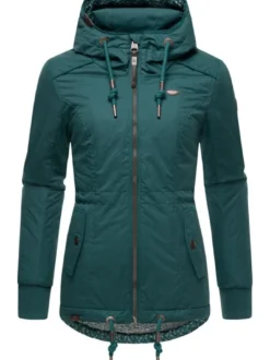 Ragwear Damen Winterjacke - YM-Danka in grün
