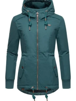 Ragwear Damen Winterjacke - YM-Danka in petrol