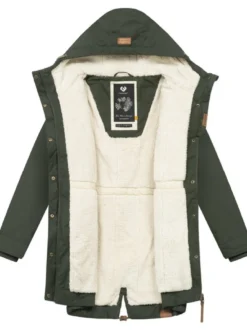 Ragwear Damen Winterjacke - YM-Canny in oliv
