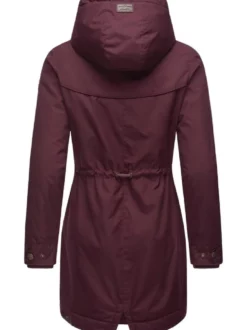 Ragwear Damen Winterjacke - YM-Canny in bordeaux