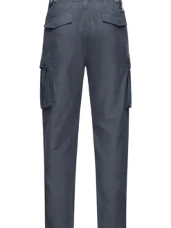 Ragwear Herren Cargohose - Merly Long Linen in blau