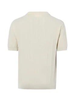 Redefined Rebel Herren Kurzarm-Pullover - RRDylan in ecru