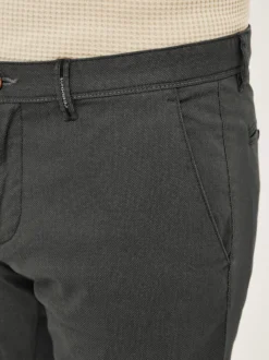 Redpoint Herren Chino - Jasper Slim Fit in anthrazit
