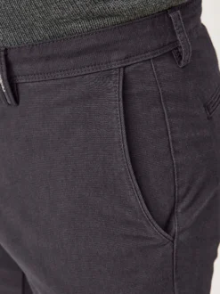 Redpoint Herren Chino - Jasper Straight Fit in anthrazit