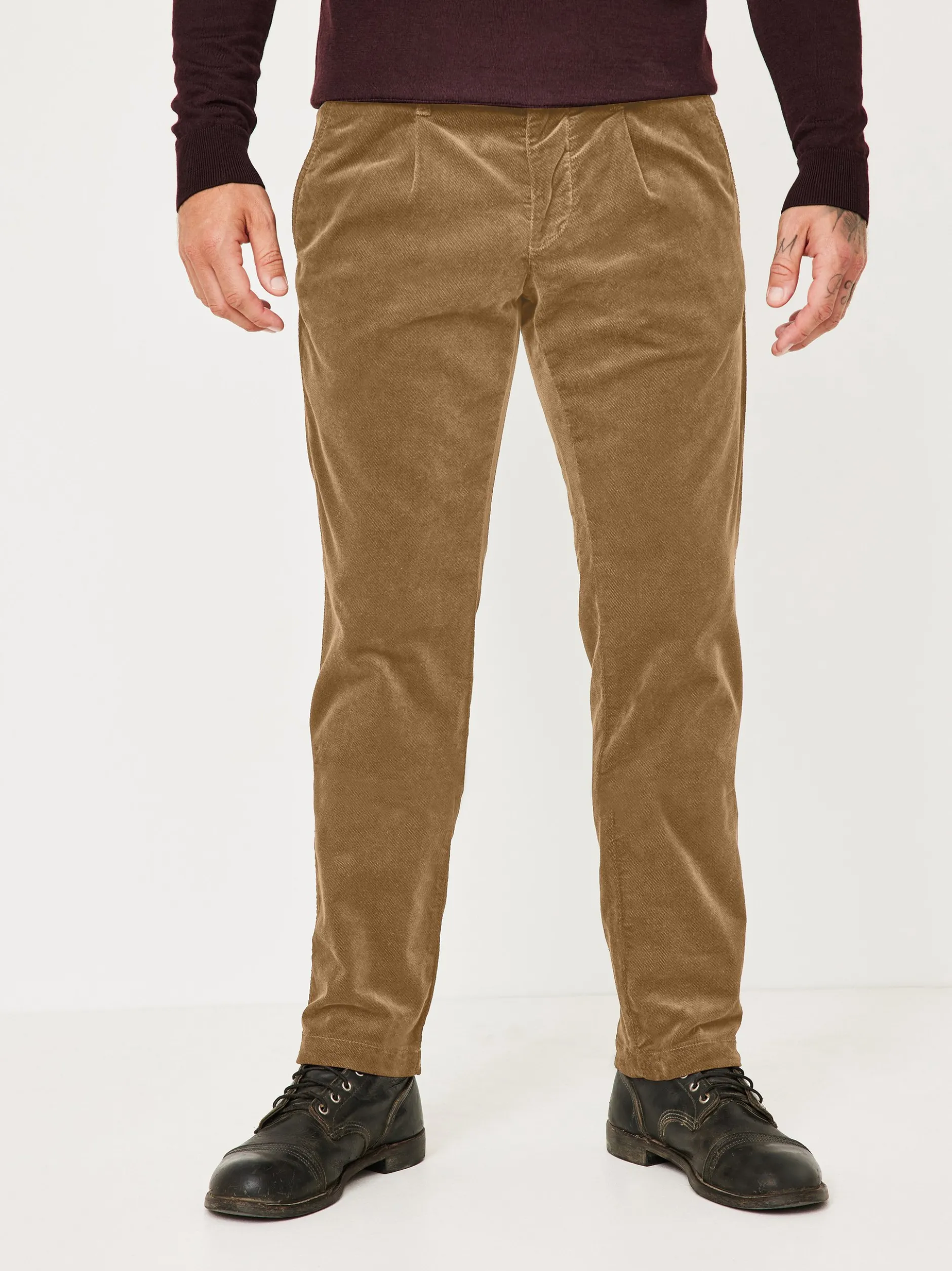 Redpoint Herren Chino - JASPER Slim Fit in beige