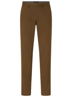 Redpoint Herren Chino - Jasper Slim Fit in braun