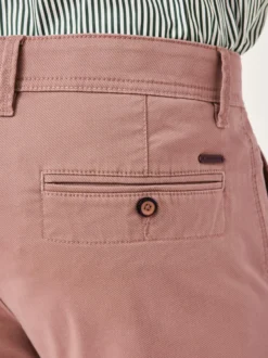 Redpoint Herren Chino - ODESSA Straight Fit in rosa