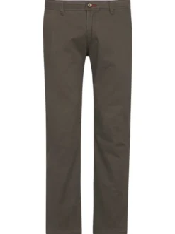 Redpoint Herren Chino - ODESSA THERMO Straight Fit in oliv