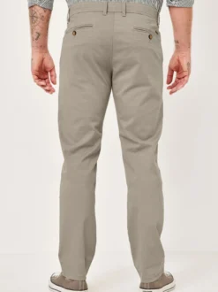 Redpoint Herren Chino - ODESSA Straight Fit in kitt