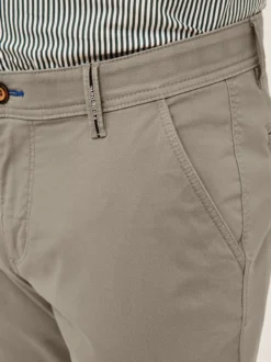 Redpoint Herren Chino - ODESSA Straight Fit in kitt