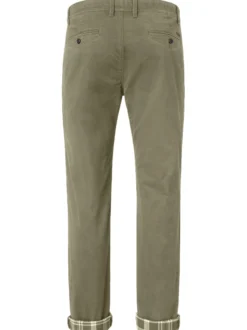 Redpoint Herren Chino - ODESSA THERMO Straight Fit in oliv