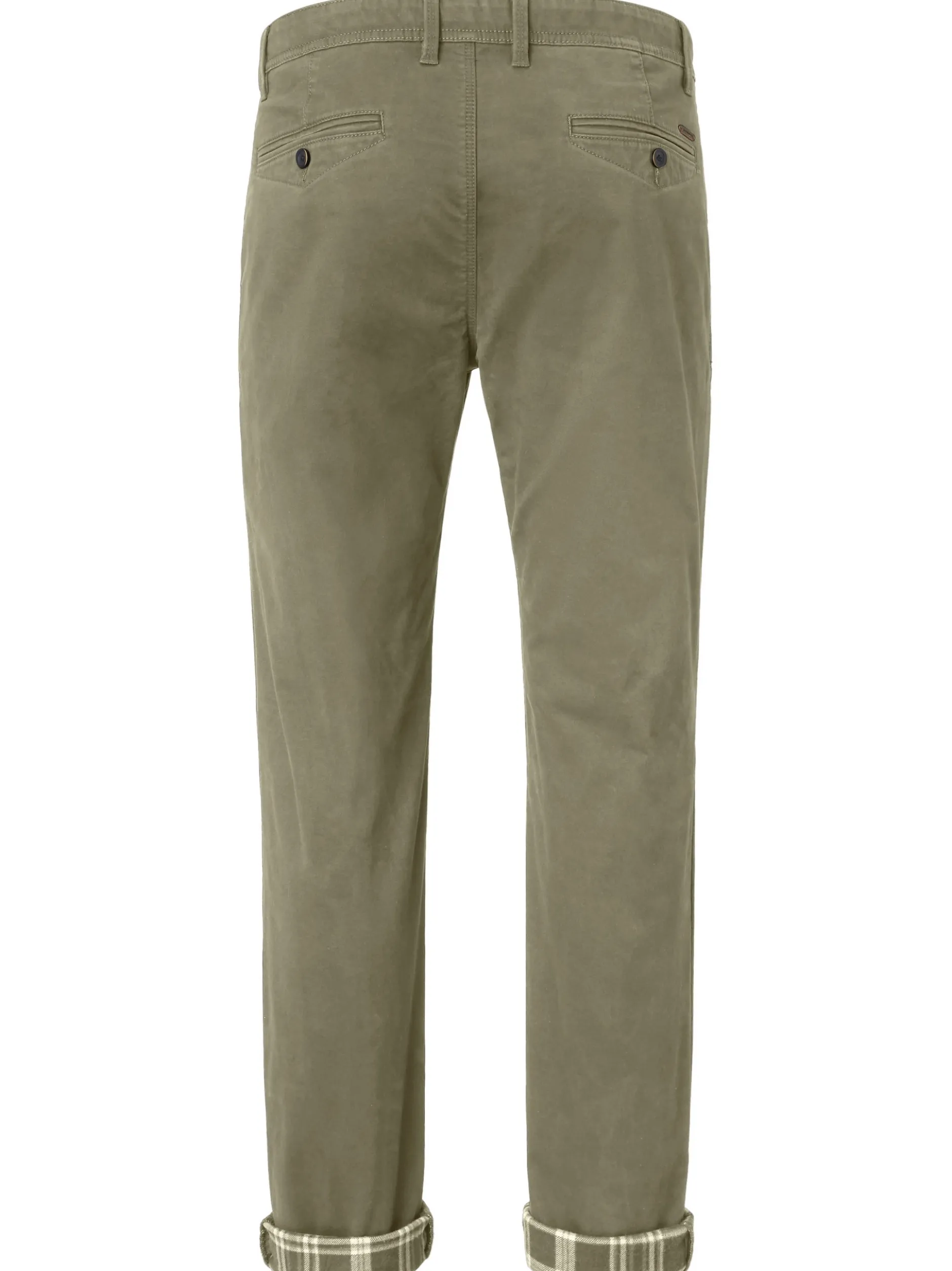 Redpoint Herren Chino - ODESSA THERMO Straight Fit in oliv