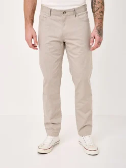 Redpoint Herren Hose - MILTON Straight Fit in beige