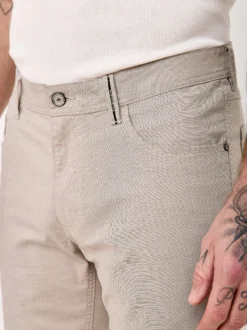 Redpoint Herren Hose - MILTON Straight Fit in beige
