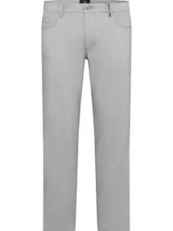 Redpoint Herren Hose - MILTON Straight Fit in hellgrau