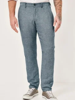 Redpoint Herren 5-Pocket Hose - HALIFAX Slim Fit in marine