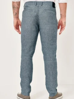 Redpoint Herren 5-Pocket Hose - HALIFAX Slim Fit in marine