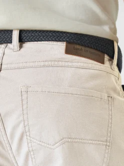 Redpoint Herren 5-Pocket Hose - MONTREAL Straight Fit in kitt