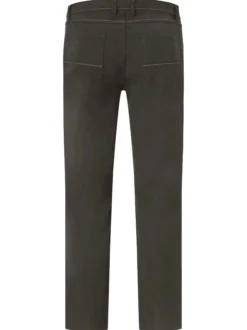 Redpoint Herren 5-Pocket Hose - MILTON Straight Fit in oliv