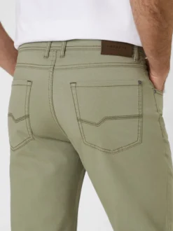 Redpoint Herren 5-Pocket Hose - MILTON Straight Fit in khaki