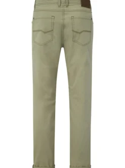 Redpoint Herren 5-Pocket Hose - MILTON Straight Fit in khaki