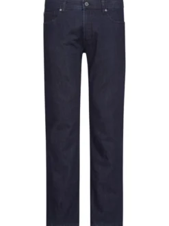 Redpoint Herren 5-Pocket Jeans - LANGLEY Straight Fit in rinsed