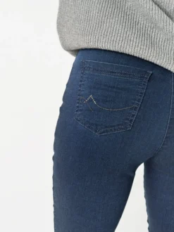 Relaxed Damen Hose - Meine beste Freundin Slim in blau