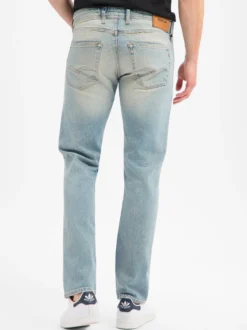 Replay Herren Destroyed Jeans - Grover in bleached