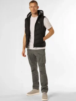 Replay Herren Hose in khaki - Länge: lang