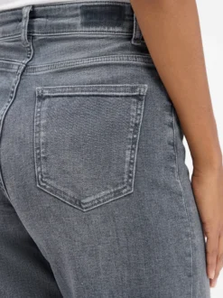 Rich & Royal Damen Marlene Jeans in grau - Länge: lang