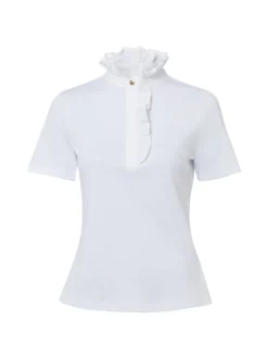 Rich & Royal Damen T-Shirt in weiß - Ärmel: kurzarm