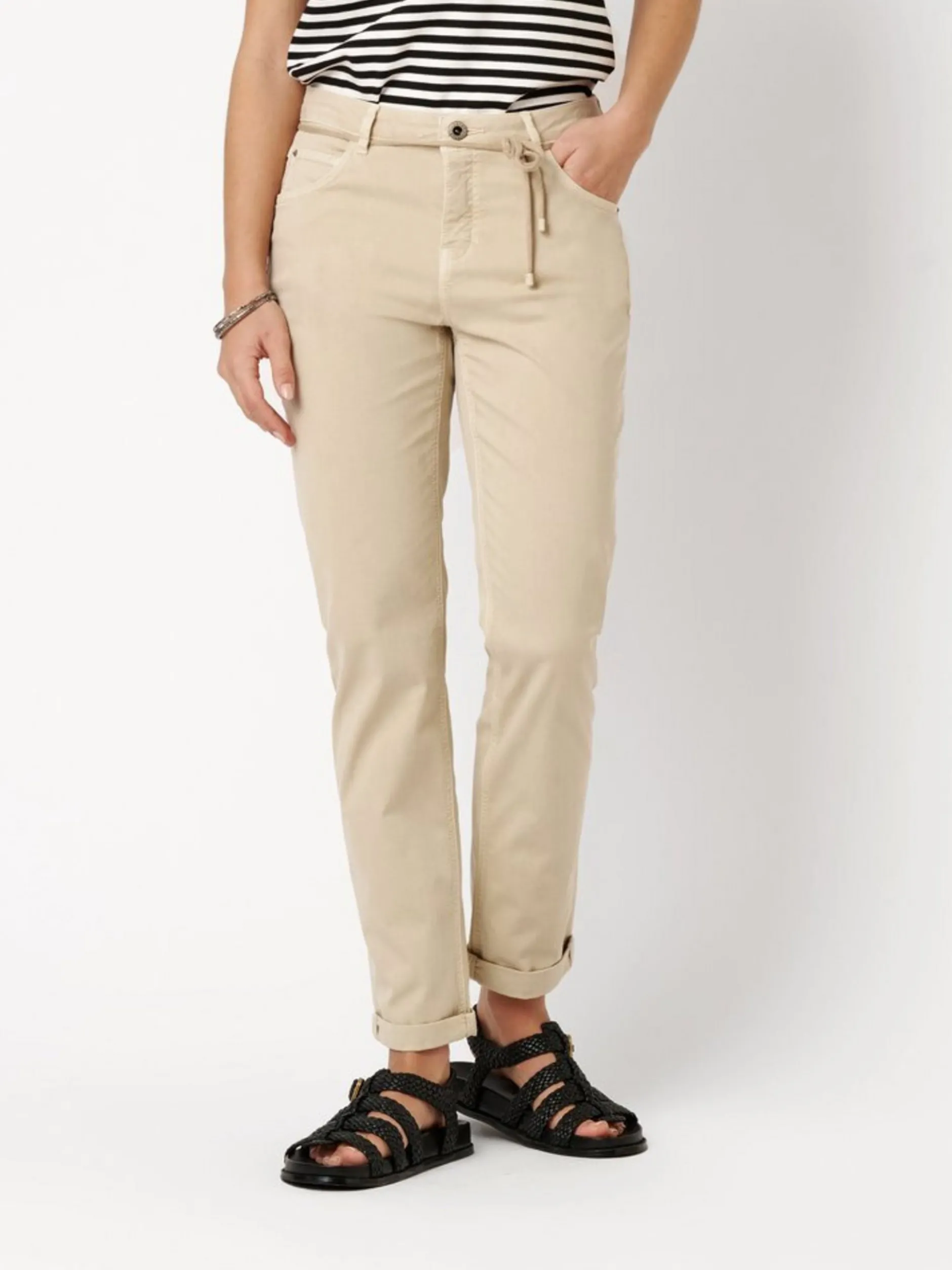 Rosner Damen Hose - Masha Belt in sand - Länge: mittel