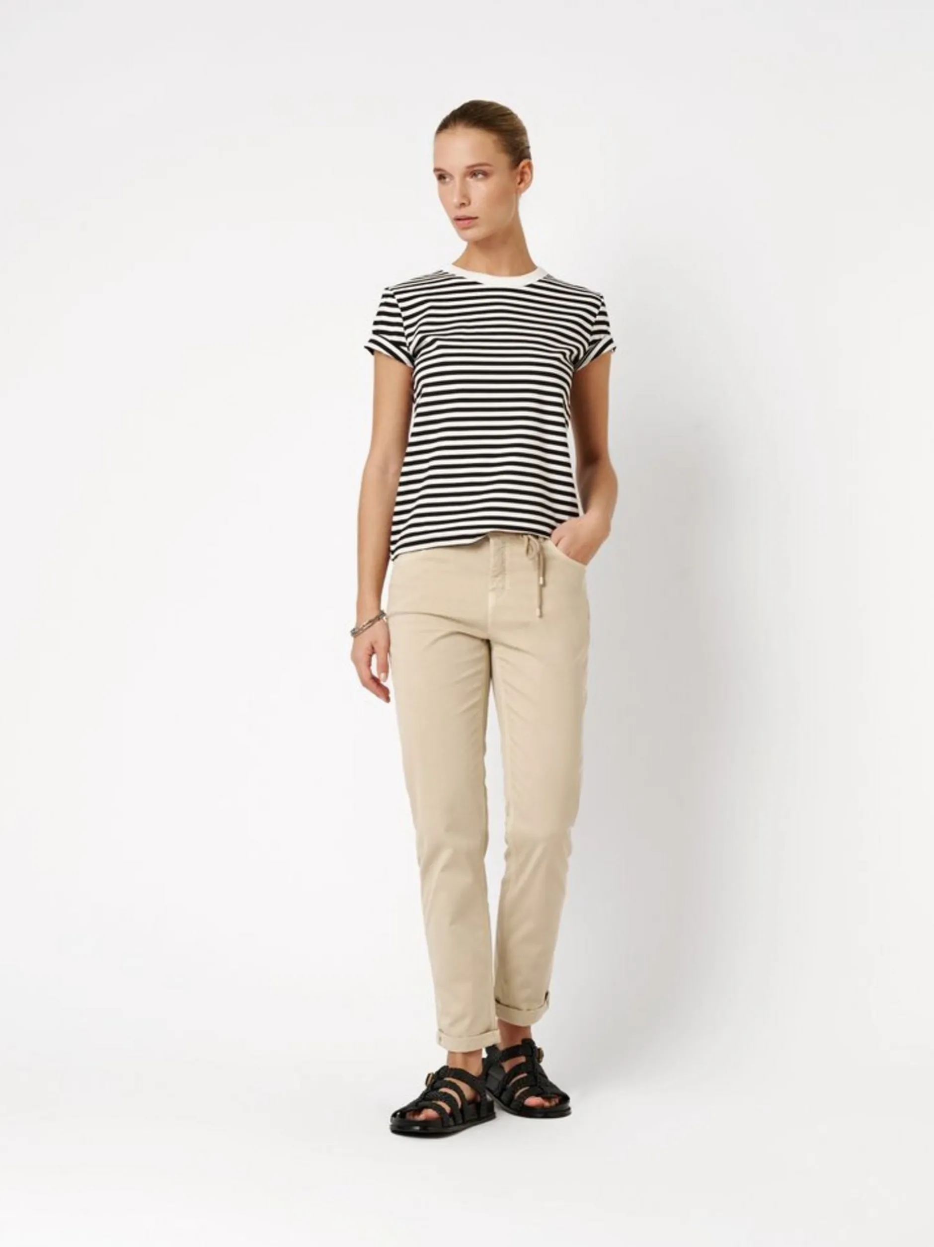 Rosner Damen Hose - Masha Belt in sand - Länge: mittel