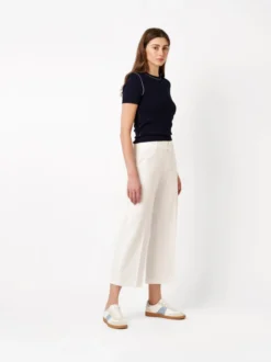 Rosner Damen Hose - May Culotte in weiß - Länge: mittel