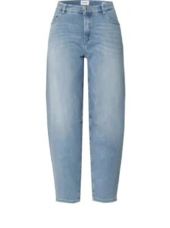 Rosner Damen Jeans - Mara Barrel in medium stone denim