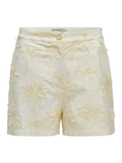 Salsa Jeans Damen Shorts in ecru