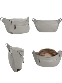 Samantha Look Damen Gürteltasche in grau