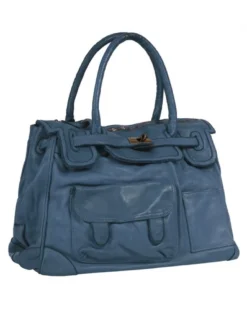 Samantha Look Damen Shopper in blau