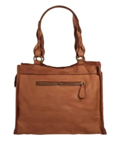Samantha Look Damen Shopper in cognac