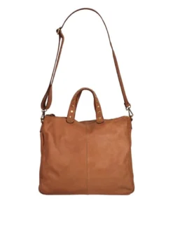 Samantha Look Damen Umhängetasche in cognac