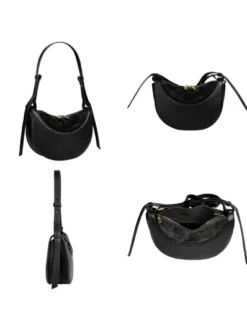 Samantha Look Damen Umhängetasche in schwarz