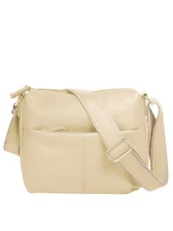 Samantha Look Damen Umhängetasche in beige