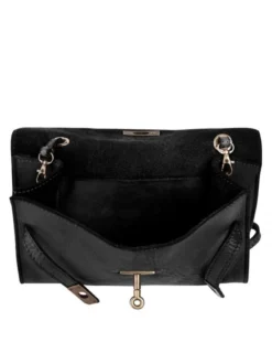 Samantha Look Damen Umhängetasche in schwarz